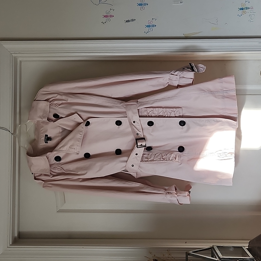 Pink Trench Coat by Apt 9